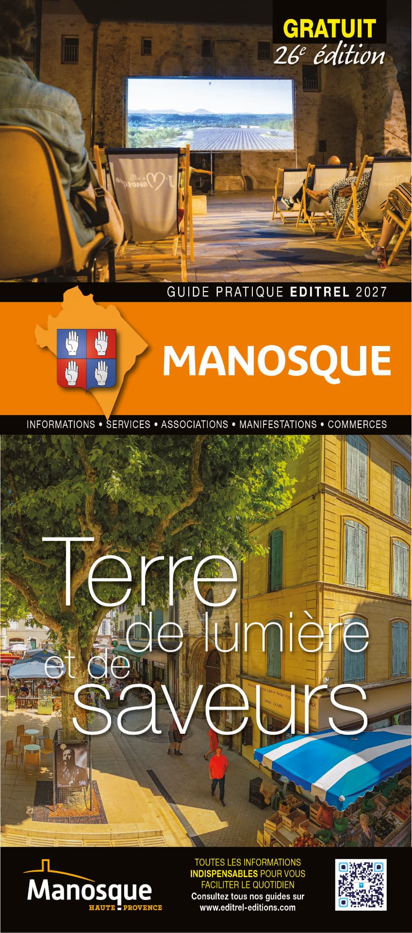 Couverture Guide de Manosque — édition 2027